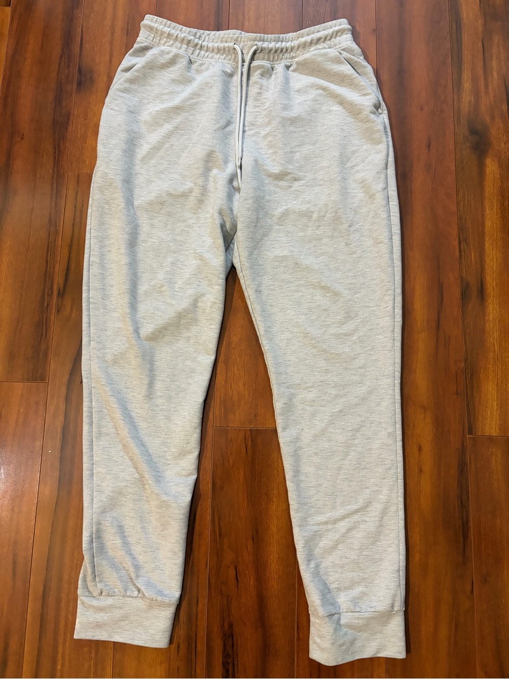 Athletic Works Light Gray Men's Jogger Sweatpants